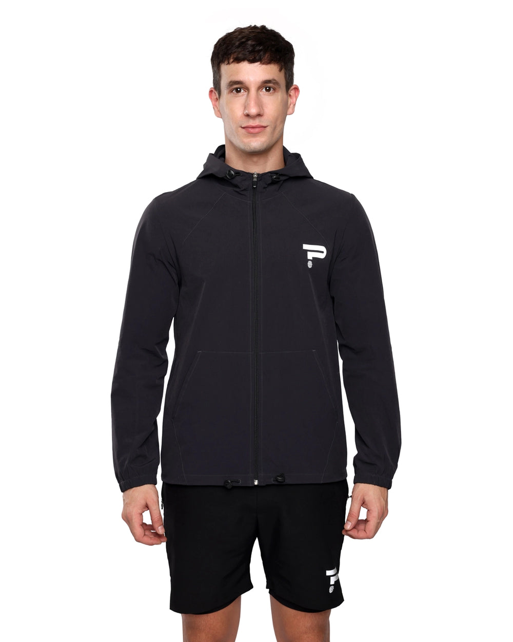 Stride-Edge Windbreaker Jacket