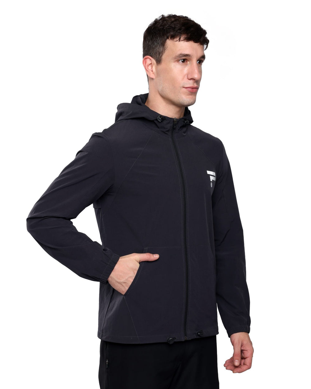 Stride-Edge Windbreaker Jacket