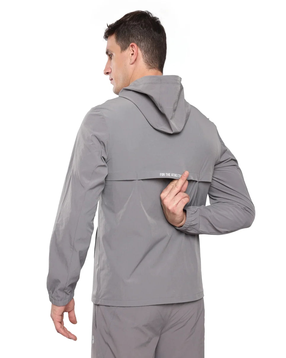 Stride-Edge Windbreaker Jacket