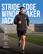 Stride-Edge Windbreaker Jacket