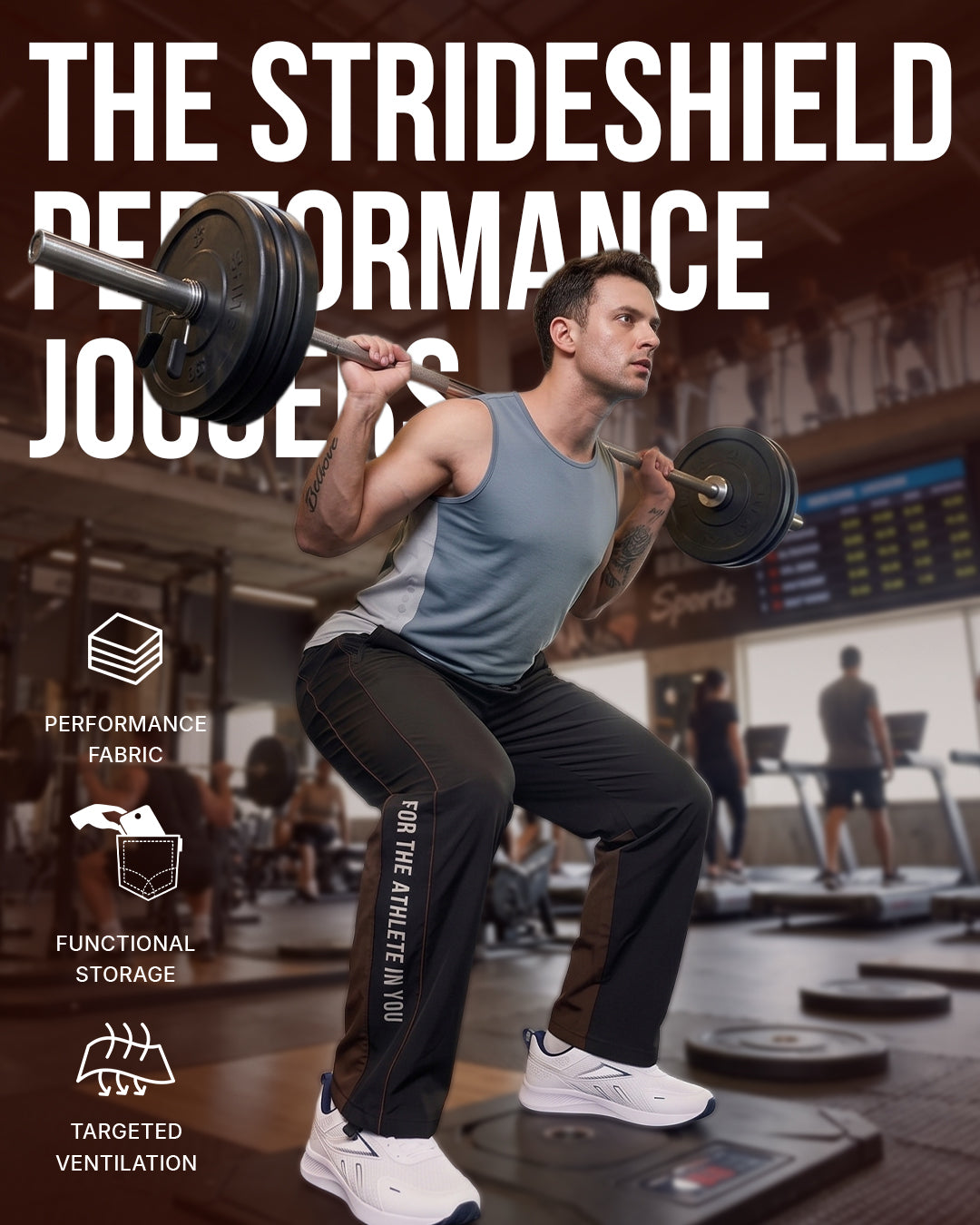 The StrideShield Performance Joggers